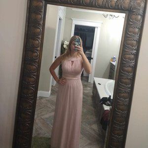 Pink prom dress